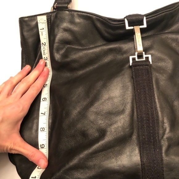 Cole haan black leather bag - Picture 6 of 10